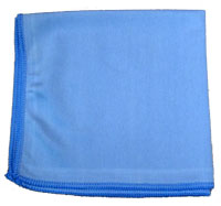 16&quot; Microfiber Blue Cloth NOT FOR GENERAL CLEANING -