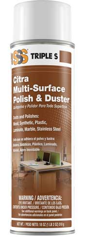 Citra Multi Surface Polish &amp; Duster Marble Stainless Steel