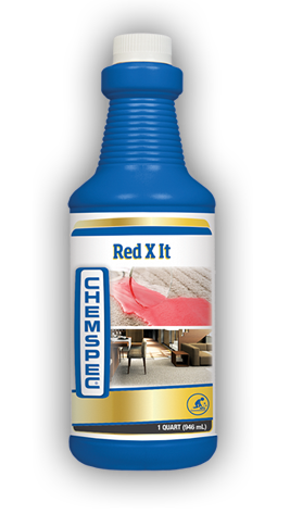 Red X It Stain Remover RTU QT pH 5.2 Removes synthetic dyes