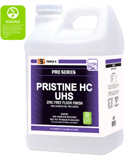 Pristine Zinc Free Green Floor  Finish 2.5 Gal