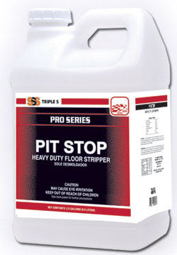 Pit Stop Wax Stripper 2.5 gal Contractor