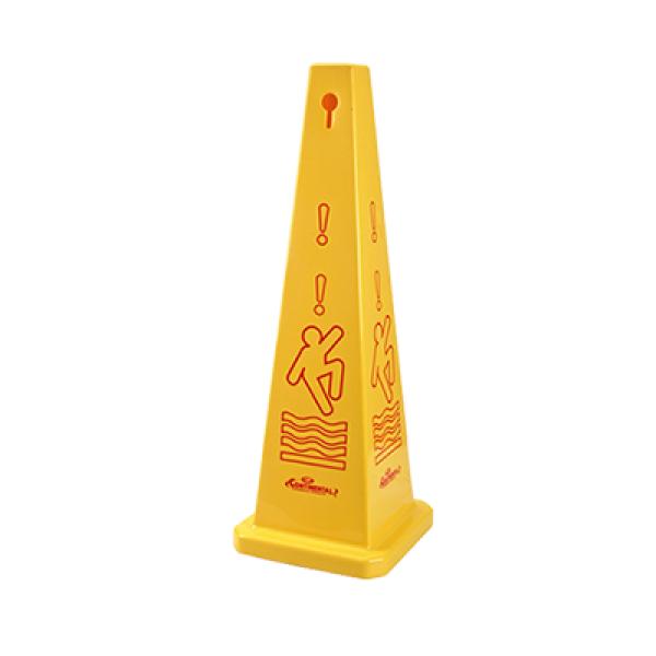 CAUTION CONE WET BILINGUAL6276 UNIVERSAL SIGNS 41&quot; TALL