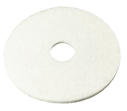 Floor Pad  White  17&quot;  3M/SSS