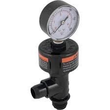 FNS Pressure Relief w/Gauge  98209800 Plastic