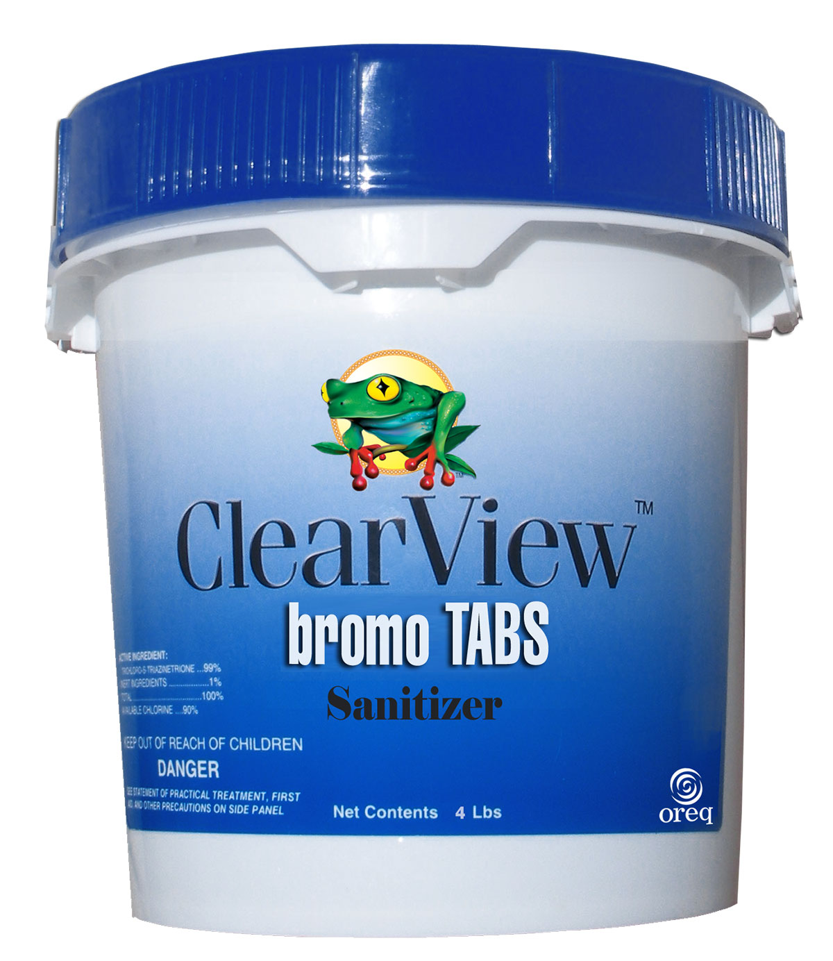 Bromine Tabs 1&quot; 4# Pail