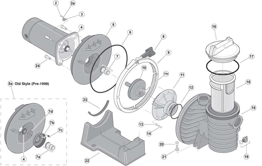 Pentair &amp; Jandy Pump Parts