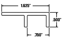 Re-Cover Drain L-Style 10&#39;  available in Tan or White