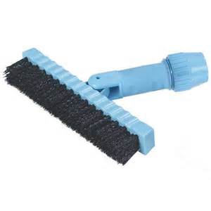 Grout Scrub Brush HD w/black swivel bristles