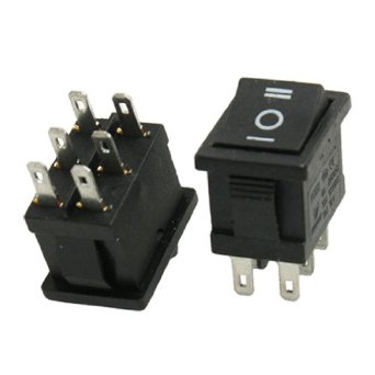 ROCKER DUAL SWITCH 6 PRONG