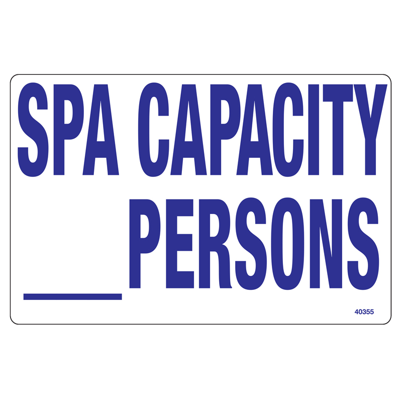 SIGN Spa Capacity