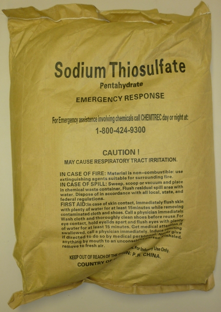 Chlorine Neutralizer 50#  BULK Sodium Thiosulfate