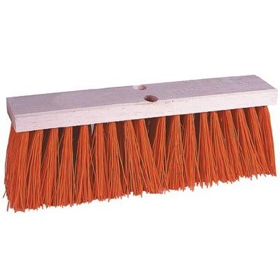 Street Broom 24&quot; Head Only Polypropylene