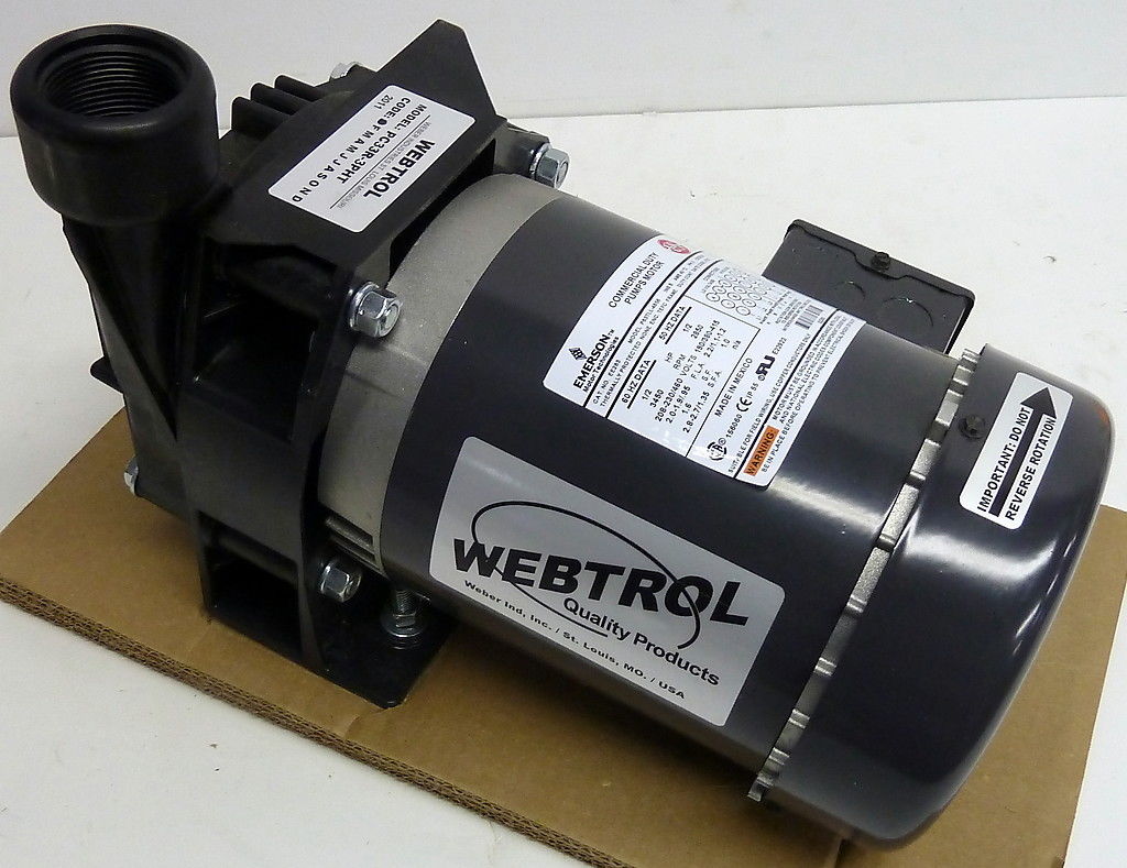 HI-Pressure Pump for Power base chlorinator 1.5hp Webtrol